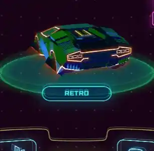 Neon Flytron Cyberpunk Racer
